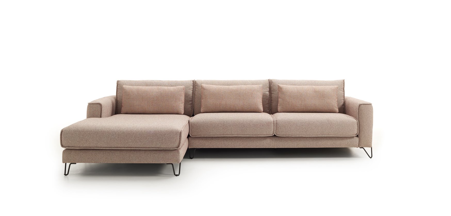 SOFÁ CHAISLONGUE ROSA PALO